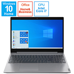 Lenovo ノートパソコン IdeaPad L360i プラチナグレー 82HL001BJP [15.6型 /Windows10 Home /intel Core i7 /メモリ:8GB /SSD:512GB /Office HomeandBusiness /日本語版キーボード /2021年4月モデル]