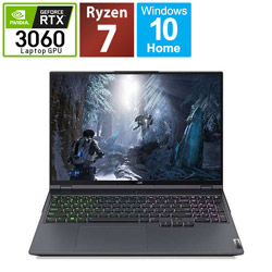 Lenovo 82JQ002RJP ゲーミングノートパソコン Legion 560 Pro ストームグレー [16.0型 /Windows10 Home /AMD Ryzen 7 /メモリ:16GB /SSD:512GB /Officeソフトなし /日本語版キーボード]