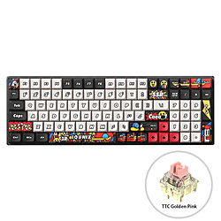 IQUNIX F97(TTC Golden Pink軸・英語配列) Graffiti Diary iq-f97-graffiti-diary-ttc-golden-pink
