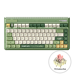 IQUNIX OG80(TTC Golden Pink軸・英語配列) Camping iq-og80-camping-ttc-golden-pink