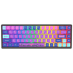 ARBITERSTUDIO Polar 65 Keyboard Neo Tokyo / Black frame as-polar-65-neo-tokyo