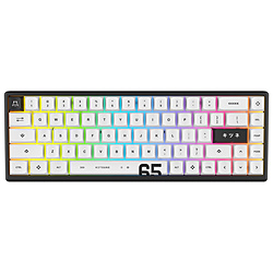 ARBITERSTUDIO Polar 65 Pro Keyboard Kitsune Black frame as-polar-65-pro-black-kitsune