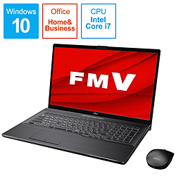 FUJITSU ノートパソコン LIFEBOOKNH90/E2 ブライトブラック FMVN90E2B