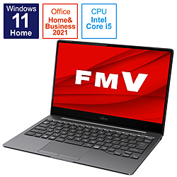 FUJITSU ノートパソコン LIFEBOOK CH90/F3 ダークシルバー FMVC90F3S [13.3型 /Windows11 Home /intel Core i5 /メモリ:8GB /SSD:512GB /Office HomeandBusiness /日本語版キーボード /2021年10月モデル]
