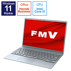FUJITSU ノートパソコン LIFEBOOK CH75/G3 クラウドブルー FMVC75G3L [13.3型 /Windows11 Home /intel Core i5 /メモリ:8GB /SSD:256GB /Office HomeandBusiness /日本語版キーボード /2022年12月モデル]
