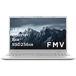 FUJITSU ノートパソコン FMV Lite 3515/J3 アーバンホワイト FMV3515J3W [15.6型 /Windows11 Home /intel Celeron /メモリ:8GB /SSD:256GB /Office Home and Business /日本語版キーボード /2024年10月モデル]