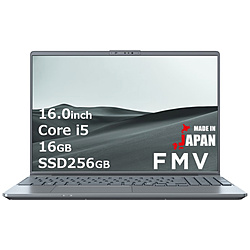 FUJITSU ノートパソコン FMV LIFEBOOK PH50/J3 本体のみ FMVP50J3H [16.0型 /Windows11 Home /intel Core i5 /メモリ:16GB /SSD:256GB /Office Home and Business /日本語版キーボード /2024年10月モデル]
