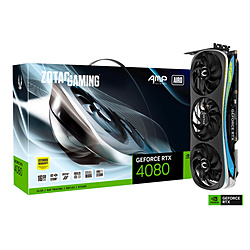 ZOTAC ゲーミンググラフィックボード GeForce RTX 4080 16GB AMP EXTREME AIRO ZT-D40810B-10P