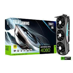 ZOTAC ゲーミンググラフィックボード GeForce RTX 4080 16GB Trinity OC ZT-D40810J-10P