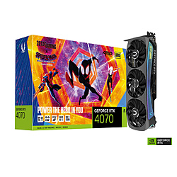 ZOTAC ゲーミンググラフィックボード GeForce RTX 4070 AMP AIRO SP ZT-D40700F-10SMP