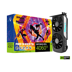 ZOTAC ゲーミンググラフィックボード RTX 4060 Ti 8GB Twin Edge OC ZT-D40610H-10SMP