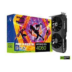 ZOTAC ゲーミンググラフィックボード RTX 4060 8GB OC SP ZT-D40600P-10SMP