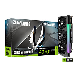 ZOTAC ゲーミンググラフィックボード RTX 4070 Ti SUPER AMP HOLO ZT-D40730F-10P