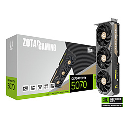 ZOTAC ゲーミンググラフィックボード GAMING GeForce RTX 5070 SOLID ZT-B50700D-10P
