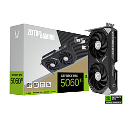 ZOTAC ゲーミンググラフィックボード RTX 5060 Ti 8GB Twin Edge OC ZT-B50610H-10M