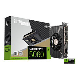 ZOTAC ゲーミンググラフィックボード GAMING GeForce RTX 5060 SOLO ZT-B50600G-10L