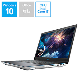 DELL NG385-ANLCW ゲーミングノートパソコン New Dell G3 15 ホワイト [15.6型 /Windows10 Home /intel Core i7 /メモリ:16GB /SSD:512GB /日本語版キーボード /2020年夏モデル]