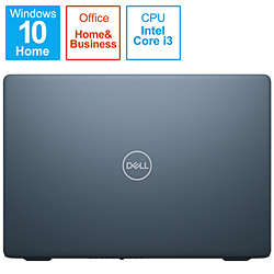 DELL ノートパソコン Inspiron 15 3501 クオリーブルー NI335L-AWHBCQB [15.6型 /Windows10 Home /intel Core i3 /メモリ:8GB /SSD:256GB /Office Home and Business /日本語版キーボード /2020秋冬モデル]