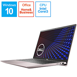 DELL ノートパソコン Inspiron 13 5301 ピンクサンド MI533-AWHBCP [13.3型 /Windows10 Home /intel Core i3 /メモリ:8GB /SSD:256GB /Office Home and Business /2020秋冬モデル]
