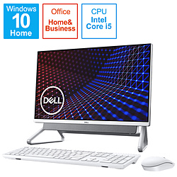DELL FI557-AWHBSC デスクトップパソコン Inspiron 24 5400 シルバー [23.8型 /intel Core i5 /メモリ:8GB /HDD:1TB /SSD:256GB /2020年秋冬モデル]