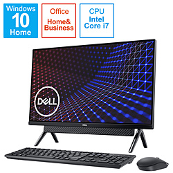 DELL FI779-AWHBBC デスクトップパソコン Inspiron 27 7700 ブラック [27型 /intel Core i7 /メモリ:8GB /HDD:1TB /SSD:512GB /2020年秋冬モデル]