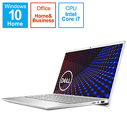 DELL ノートパソコン Inspiron 13 7300 シルバー MI773-AWHBADC [13.3型 /Windows10 Home /intel Core i7 /メモリ:8GB /SSD:512GB /Office Home and Business /日本語版キーボード /2020秋冬モデル]