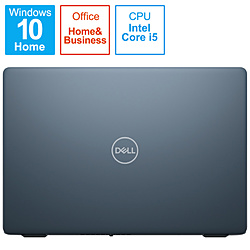 DELL ノートパソコン Inspiron 15 3000 クオリーブルー NI355LB-AWHBQB [15.6型 /Windows10 Home /intel Core i5 /メモリ:8GB /SSD:256GB /Office Home and Business /日本語版キーボード /2020年秋冬モデル]