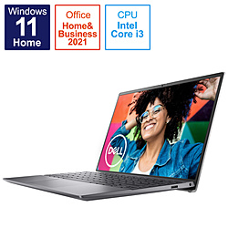 DELL ノートパソコン Inspiron 13 5310 プラチナシルバー MI533-BWHBC [13.3型 /Windows11 Home /intel Core i3 /メモリ:8GB /SSD:256GB /Office HomeandBusiness /2021秋冬モデル]