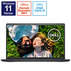 DELL ノートパソコン Inspiron 15 3511 カーボンブラック NI335-BWHBCB [15.6型 /Windows11 Home /intel Core i3 /メモリ:8GB /SSD:256GB /Office HomeandBusiness /2021秋冬モデル]
