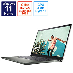 DELL ノートパソコン Inspiron 14 7415 2-in-1 ペブルグリーン MI764CP-BWHBC [14.0型 /Windows11 Home /AMD Ryzen 5 /メモリ:8GB /SSD:256GB /Office HomeandBusiness /2021秋冬モデル]
