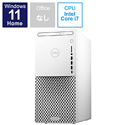 DELL DX80VR-BWLC デスクトップパソコン XPS ホワイト [モニター無し /Windows11 Home /intel Core i7 /メモリ:16GB /HDD:1TB /SSD:512GB /無し /2021秋冬モデル]