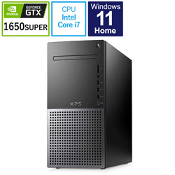 DELL DX70-CHLC ゲーミングデスクトップパソコン [Core i7-12700/メモリ:16GB DDR5/GTX 1650 SUPER/SSD:256GB+HDD:1TB/モニター無し/2022春モデル] ナイトスカイ