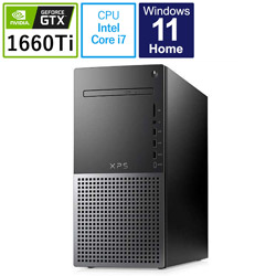 DELL DX80VR-CHLC ゲーミングデスクトップパソコン [Core i7-12700/メモリ:16GB DDR5/GTX 1660Ti/SSD:512GB+HDD:1TB/モニター無し/2022春モデル] ナイトスカイ