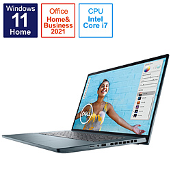 DELL ノートパソコン Inspiron 16 Plus 7620 ダークグリーン NIP786S-CHHBC [16.0型 /Windows11 Home /intel Core i7 /メモリ:16GB /SSD:1TB /Office HomeandBusiness /日本語版キーボード /2022年9月モデル]