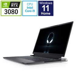 DELL NAX97-CWLCW ゲーミングノートパソコン Alienware x17 R2 シルバーホワイト [17.3型 /Windows11 Home /intel Core i9 /メモリ:32GB /SSD:1TB /Officeソフトなし /日本語版キーボード /2022年秋冬モデル]
