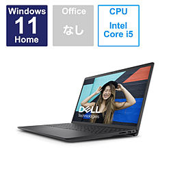 DELL ノートパソコン Inspiron 15 3520 カーボンブラック NI355-DNLBC [15.6型 /Windows11 Home /intel Core i5 /メモリ:16GB /SSD:512GB /無し /日本語版キーボード /2023年夏モデル]