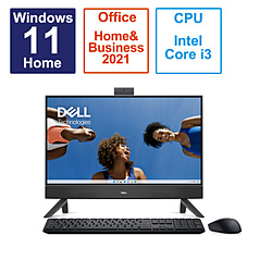 DELL AI537-DNHBBC デスクトップパソコン Inspiron 24 5420 ダークシャドウグレー [23.8型 /intel Core i3 /メモリ:8GB /SSD:512GB /2023年夏モデル]