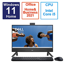 DELL AI557-DNHBBC デスクトップパソコン Inspiron 24 5420 ダークシャドウグレー [23.8型 /intel Core i5 /メモリ:8GB /SSD:512GB /2023年夏モデル]
