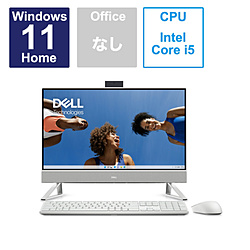 DELL AI567T-DNLWC デスクトップパソコン Inspiron 24 5420 パールホワイト [23.8型 /Windows11 Home /intel Core i5 /メモリ:16GB /SSD:512GB /無し /2023年夏モデル]