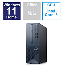 DELL SI30-DNL デスクトップパソコン Inspiron 3020S ブラック [モニター無し /Windows11 Home /intel Core i3 /メモリ:8GB /SSD:256GB /無し /2023年夏モデル]