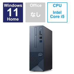 DELL SI60-DNL デスクトップパソコン Inspiron 3020S ブラック [モニター無し /Windows11 Home /intel Core i5 /メモリ:16GB /SSD:512GB /無し /2023年夏モデル]
