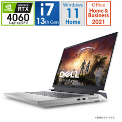 DELL NG796-DNHBCW ゲーミングノートパソコン Dell G16 7630 クォンタム ホワイト [16.0型 /Windows11 Home /intel Core i7 /メモリ:16GB /SSD:1TB /Office Home and Business /日本語版キーボード /2023年夏モデル]
