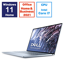 DELL ノートパソコン XPS 13 9315 スカイ MX73-DNHBBL [13.4型 /Windows11 Home /intel Core i7 /メモリ:16GB /SSD:512GB /Office HomeandBusiness Premium /日本語版キーボード /2023年11月モデル]