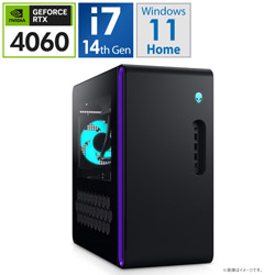 DELL DA80-DWLBC ゲーミングデスクトップパソコン Alienware Aurora R16(NVIDIA GeForce RTX 4060) バサルトブラック