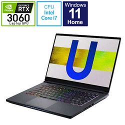 THIRDWAVE UL7C-R36R22 ゲーミングノートパソコン GALLERIA [15.6型 /Windows11 Home /intel Core i7 /メモリ:16GB /Officeソフトなし /日本語版キーボード]