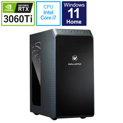 THIRDWAVE XR736T-1100-R31 ゲーミングデスクトップパソコン ブラック