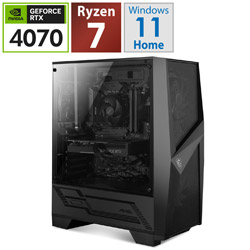 R7B554070PMNV ゲーミングデスクトップ Panoplia Powered by msi