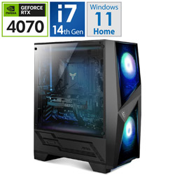 I7B764070PMM Panoplia Powered by msi I7B764070PMM [GeForce RTX 4070/Windows11 Home /intel Core i7 /メモリ:32GB /SSD:1TB /2024年11月モデル] [モニター無し /intel Core i7 /メモリ:32GB /SSD:1TB]
