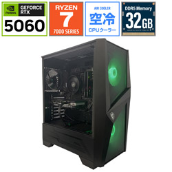 PANOPLIA R7B655060PM ゲーミングデスクトップパソコン (RTX 5060)