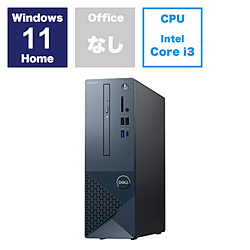 DELL SI30-EHL デスクトップパソコン Inspiron 3030 スモールデスクトップ ブラック [モニター無し /Windows11 Home /intel Core i3 /メモリ:8GB /SSD:512GB /無し /2024年春モデル]